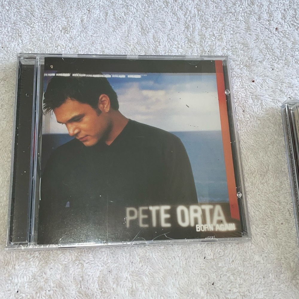 NEW unopened Pete Orta Born Again CD Rock 2001